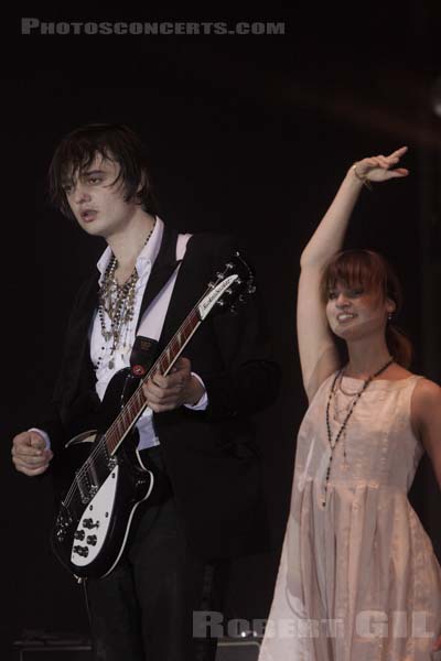 BABYSHAMBLES - 2008-09-13 - LA COURNEUVE - Parc Departemental - Grande Scene - Peter Doherty